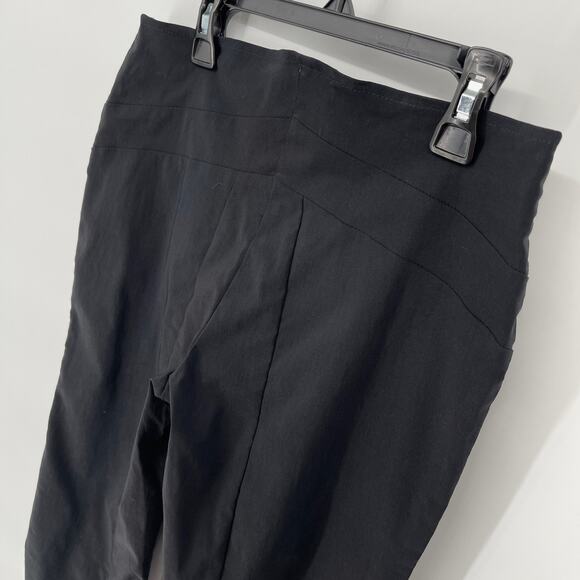 Joseph Ribkoff Dress Pants NEW Womens Sz 6 Black Beltless Flared Lightweight - Picture 5 of 7